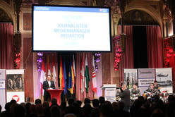 Feier der "Journalisten des Jahres" 2016, Österreich.