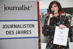 In der Kategorie Kolumnisten holte sich Doris Knecht ("Kurier", "Falter") den Titel.