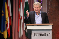 Der Titel "Medienmanager des Jahres" ging an Gerhard Riedler (Mediaprint).
