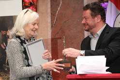 Elfrieder Hammerl ("profil") erhielt den Sonderpreis für ihr Lebenswerk.