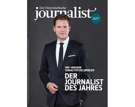 ORF-Anchor Tobias Pötzelsberger ist Journalist des Jahres in Österreich