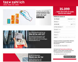 Wie die taz mit Gratis-Inhalten Millionenerlöse erzielt