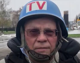 Drohnenangriffe in der Ukraine: Journalisten in Lebensgefahr