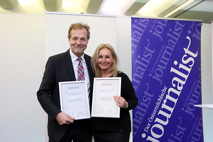 Christian Gutlederer (Oesterreichische Nationalbank), Karin Berger (Erste Group Bank AG)